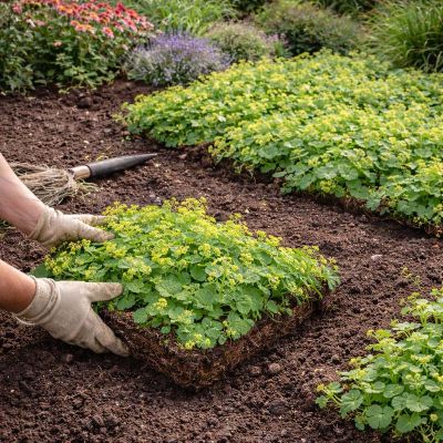 COVERGREEN® Alchemilla mollis (Alchemilla) tappezzante (38 × 57 cm)