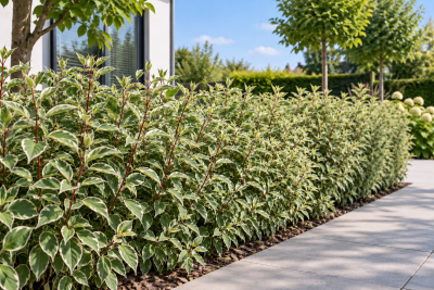 Corniolo alba 'Elegantissima'